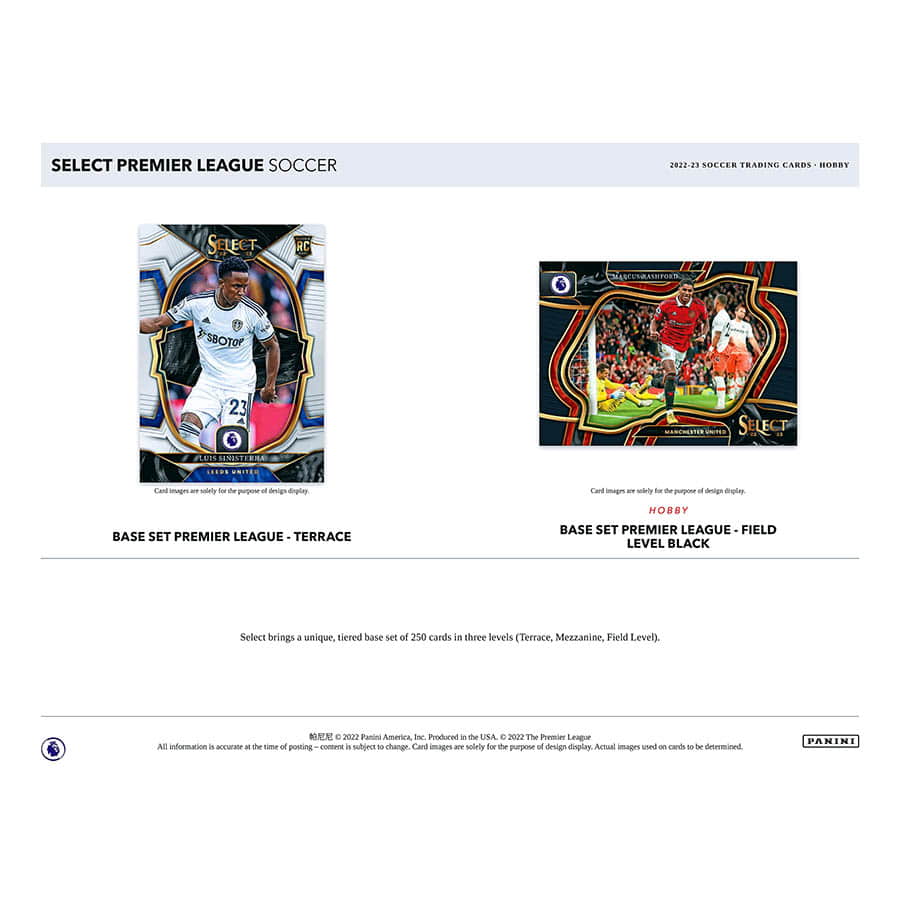 2022/23 Panini Select Premier League EPL Soccer Hobby box
