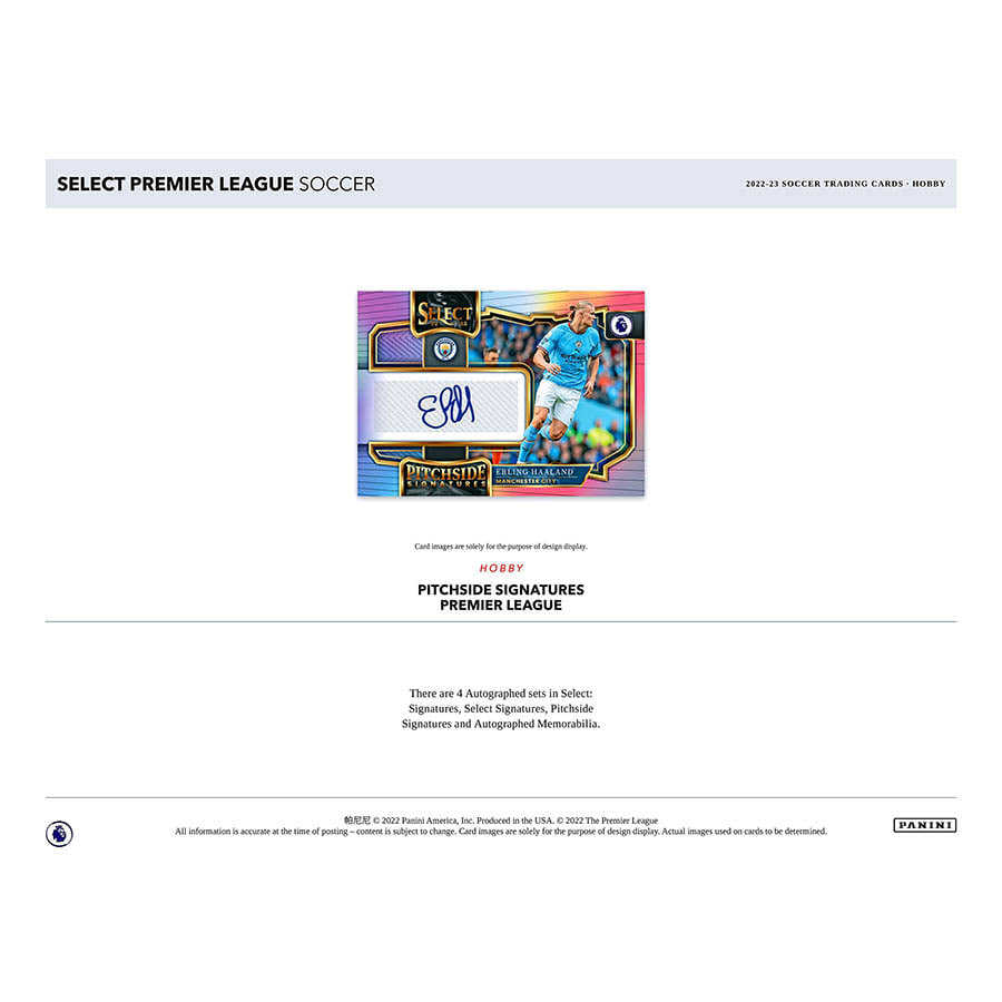2022/23 Panini Select Premier League EPL Soccer Hobby box