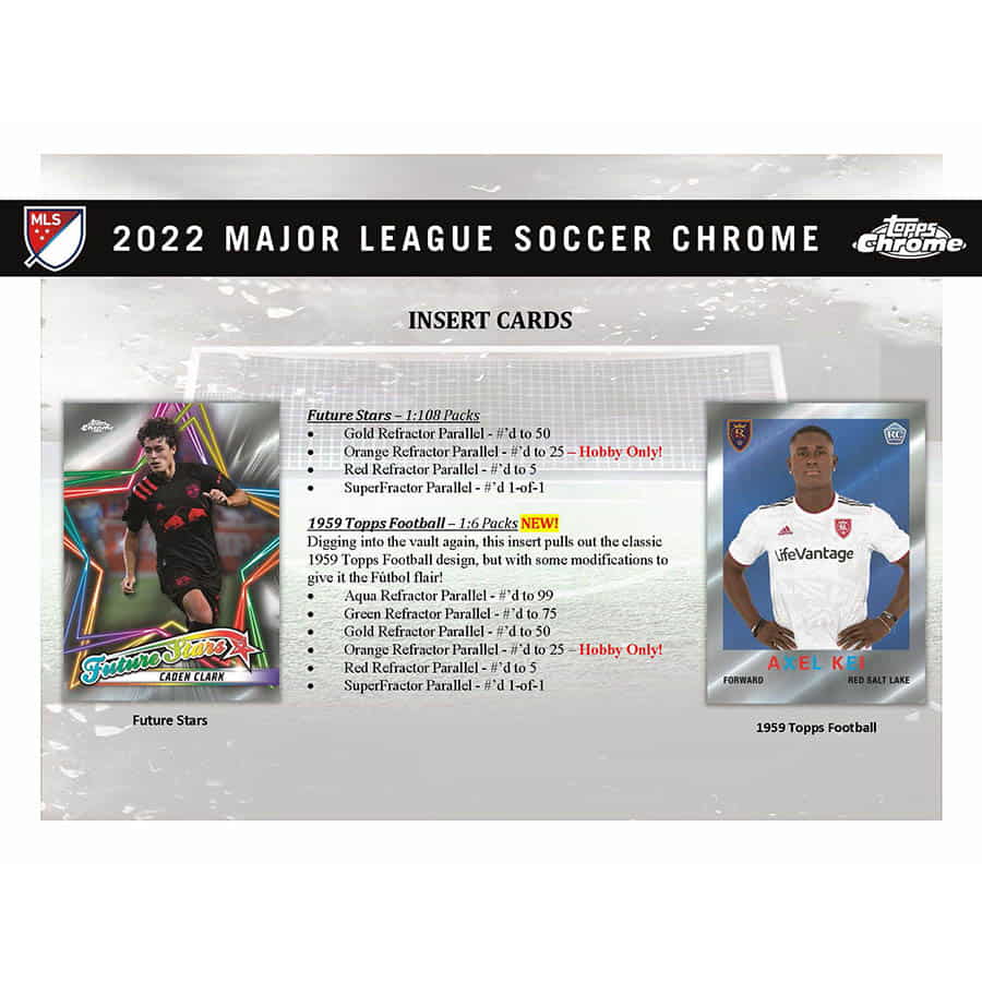 2022 Topps Major League Soccer Chrome Hobby Boks
