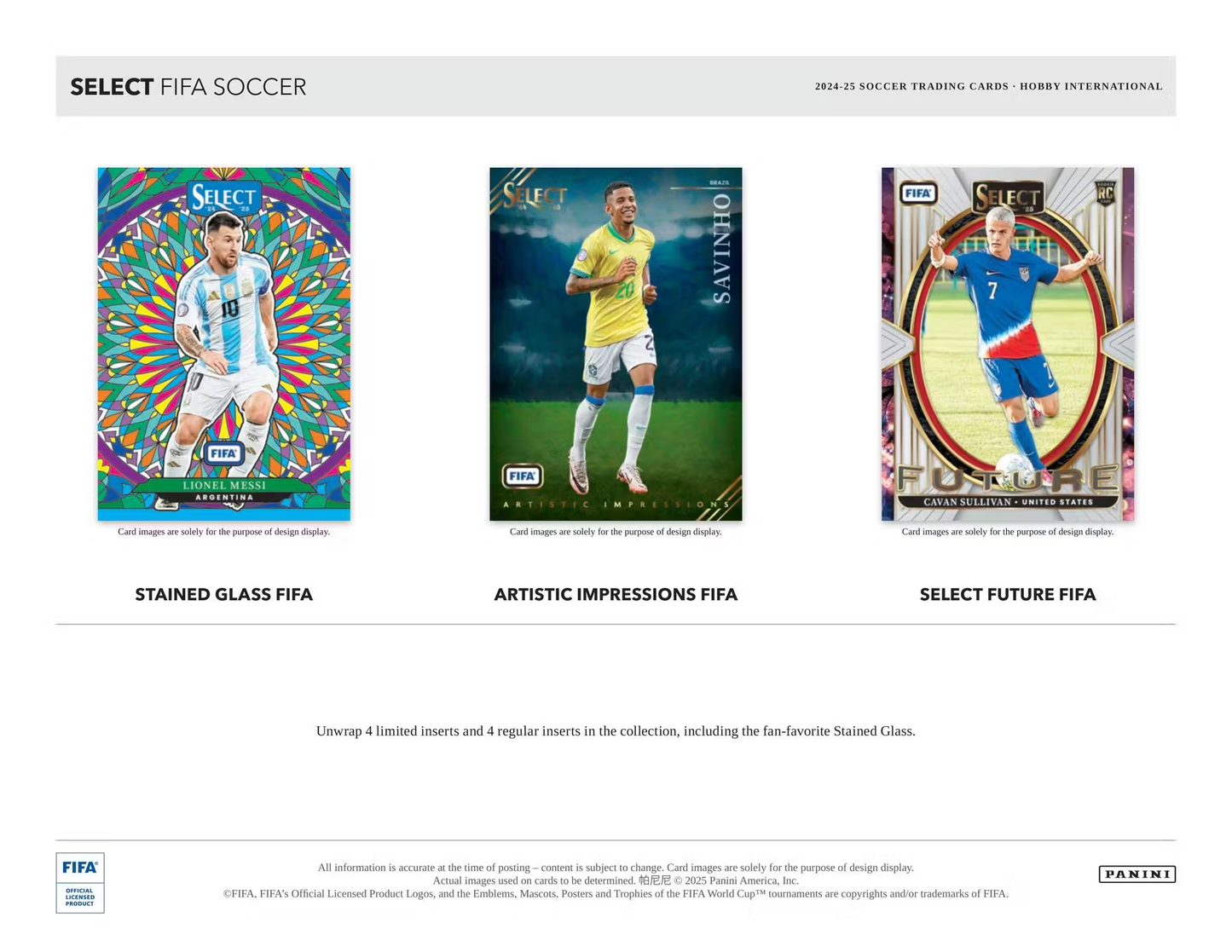 2024-25 Select Fifa International Hobby Boks