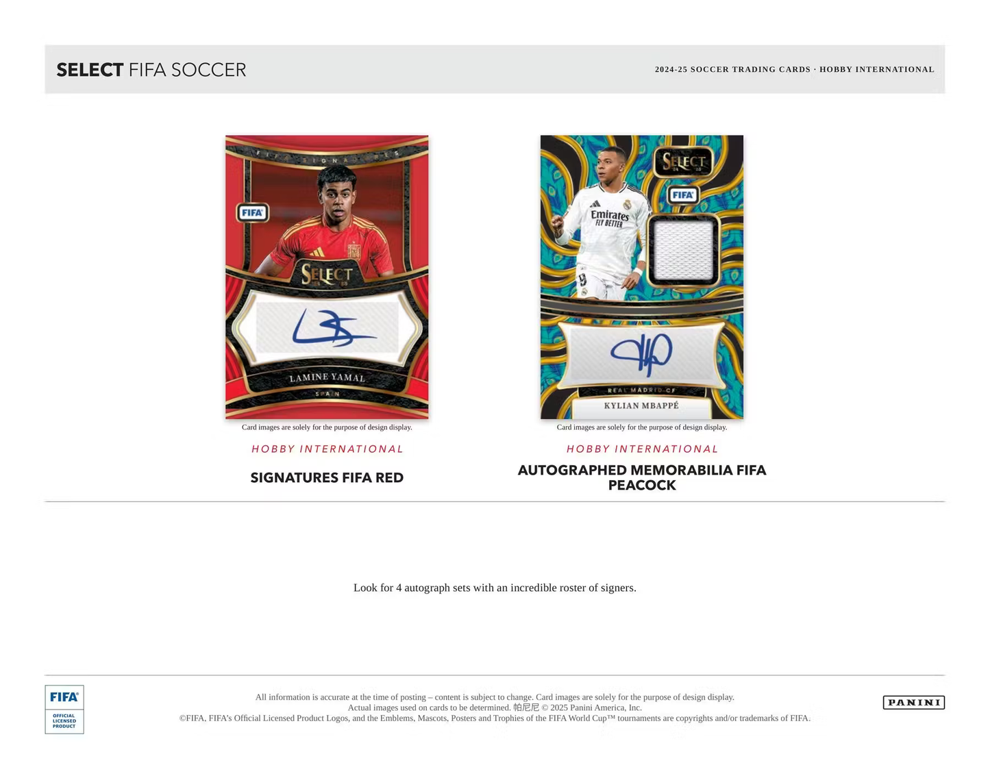 2024-25 Select Fifa International Hobby Boks