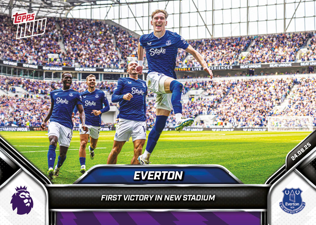 Everton FC - 2025-26 Premier League Topps NOW® - Card 10 (Forhåndssalg)