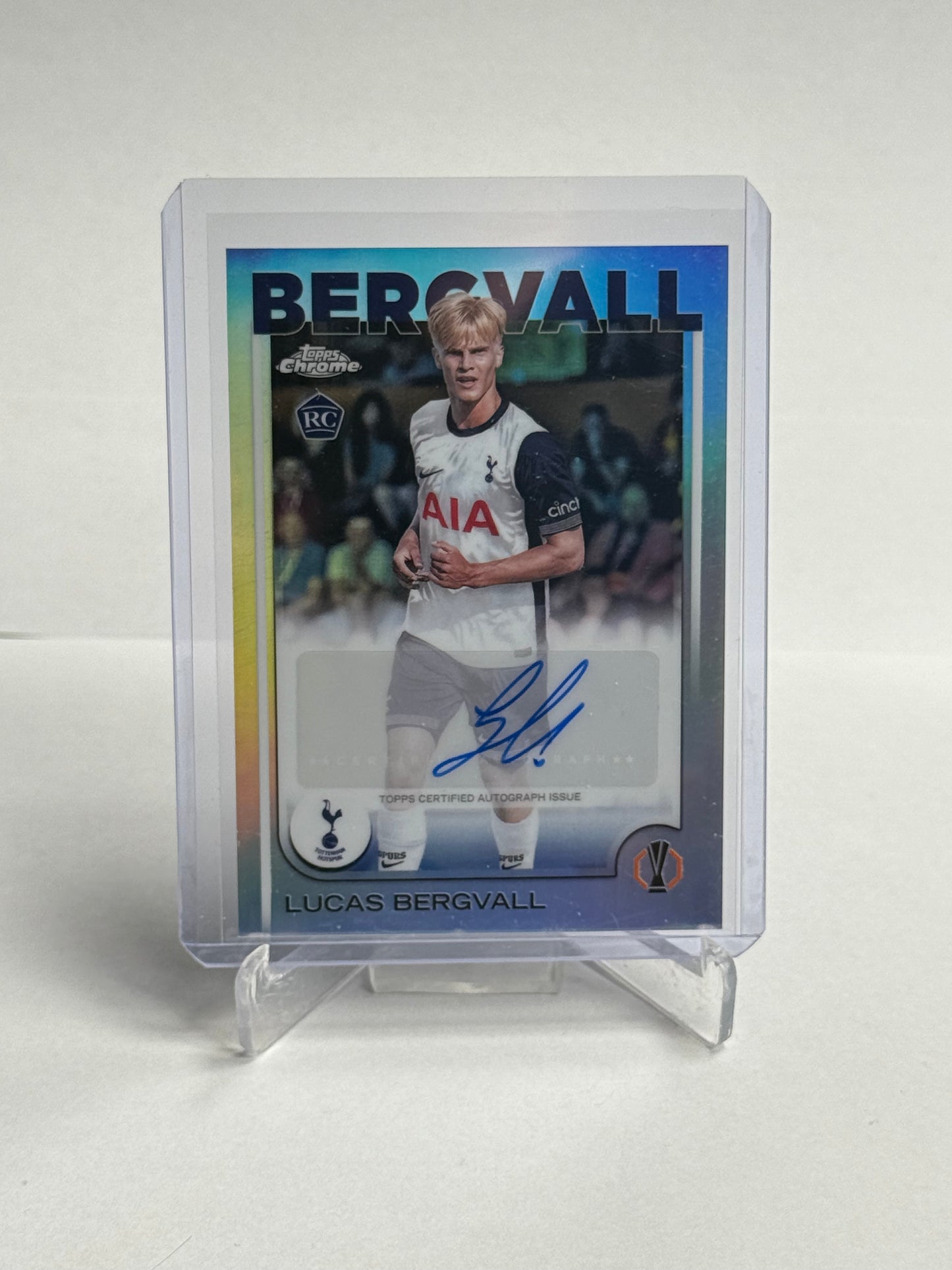 Lucas Bergvall – Rookie Autograf – Tottenham