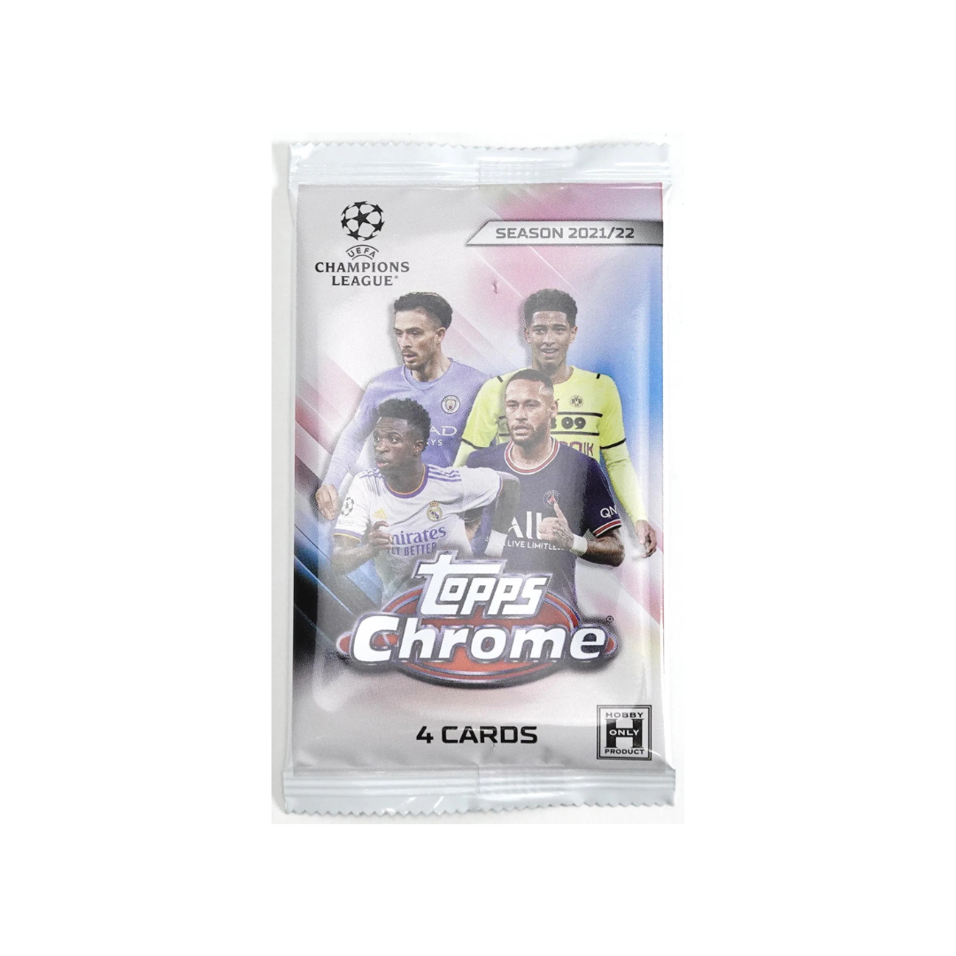 2021/22 Topps UEFA Champions League Chrome Hobby Pakke