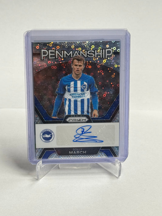 Solly March - Prizm Penmanship Autograf (Brighton)