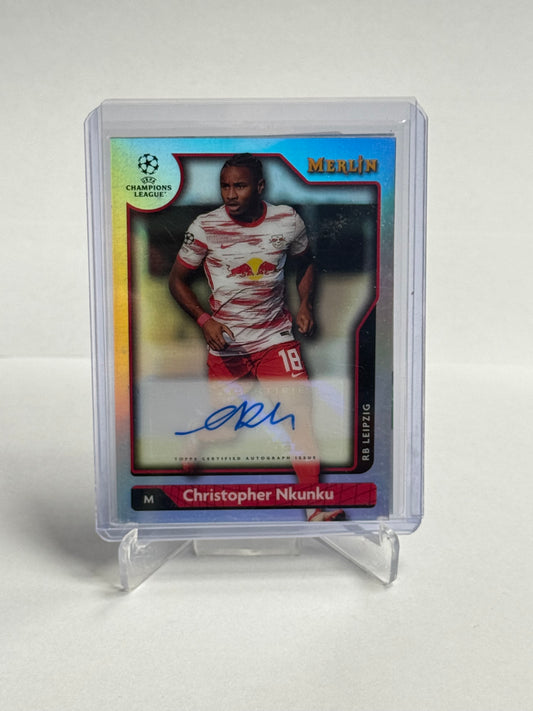 Christopher Nkunku - Merlin Autograf (RB Leipzig)