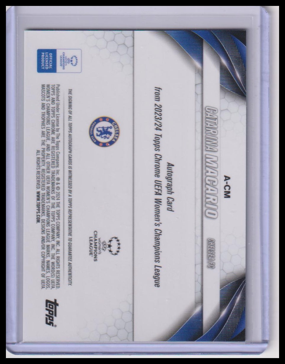 2023-24 Women UCL Chrome Autograf