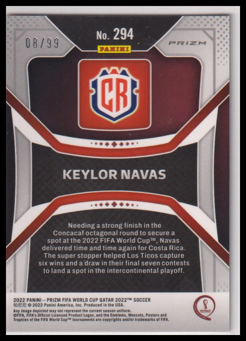 2022 World Cup Prizm Nummerert