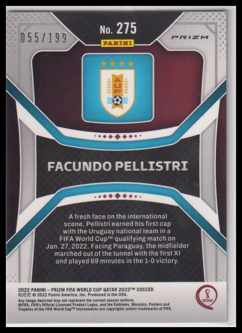 2022 World Cup Prizm Nummerert