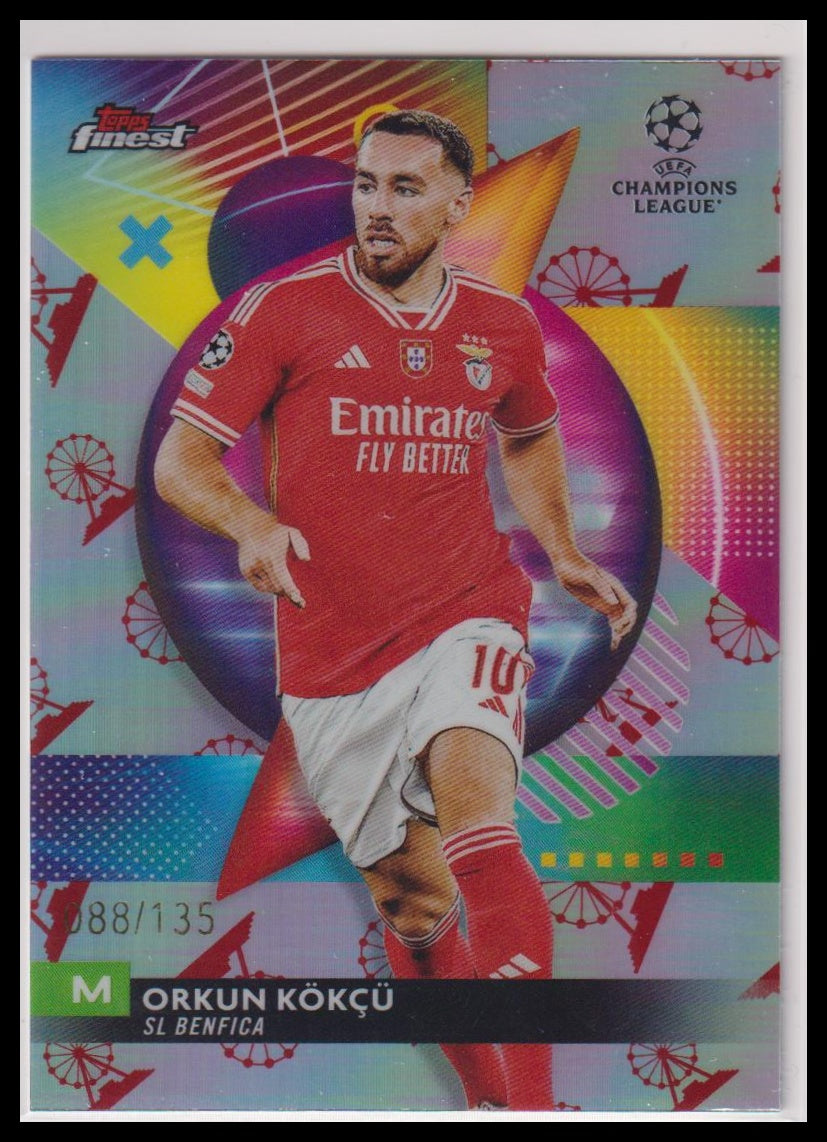 Topps Finest Nummerert