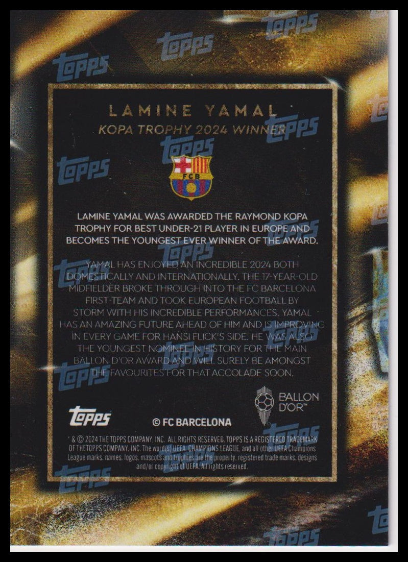 Topps Now Lamine Yamal