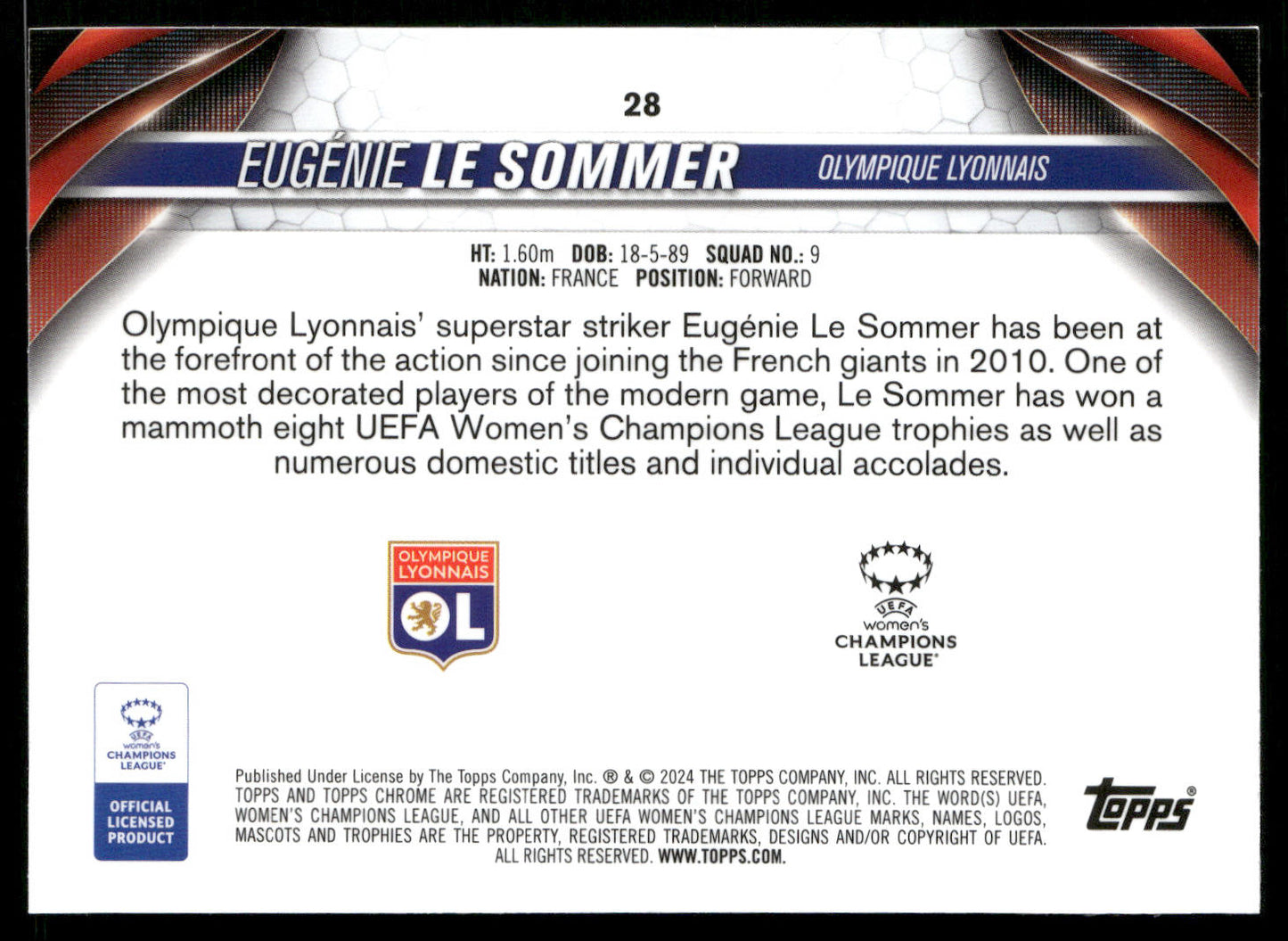 2023-24 Womens Chrome UCL Base