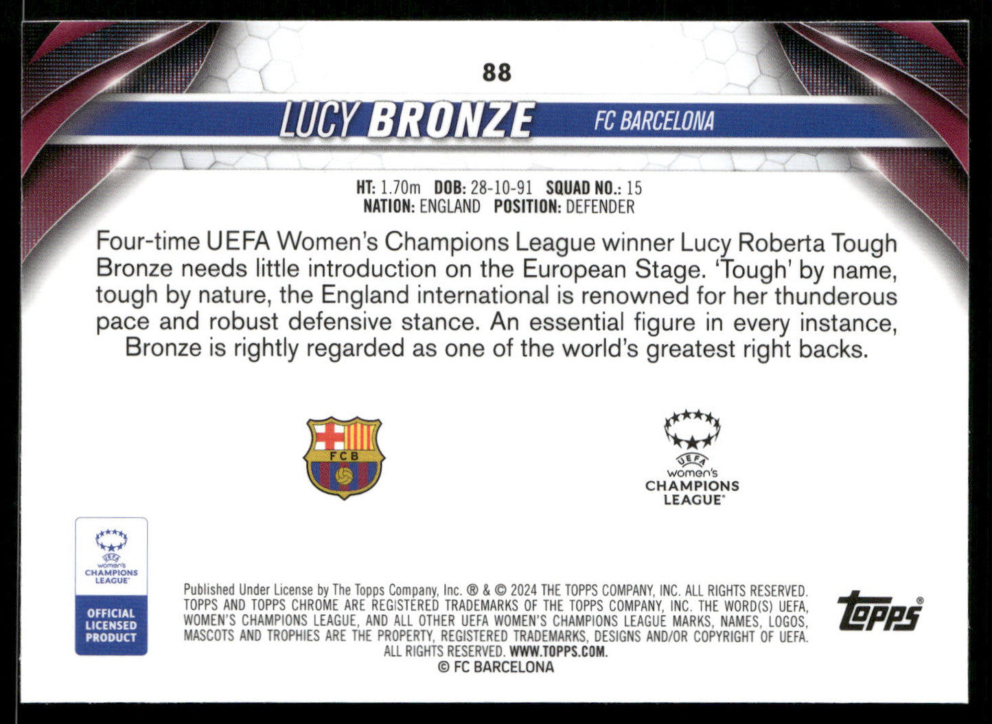 2023-24 Womens Chrome UCL Base