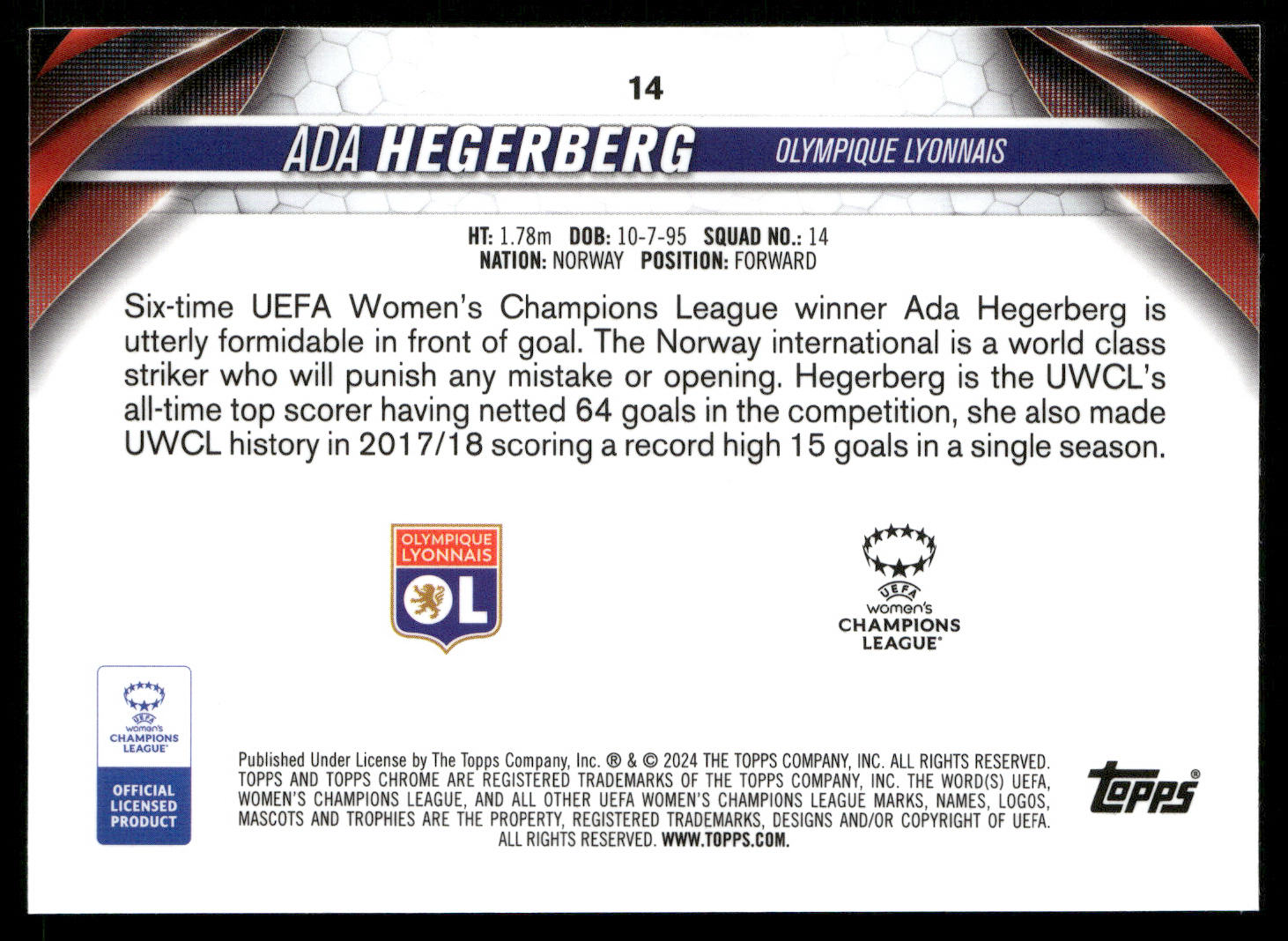 2023-24 Womens Chrome UCL Base