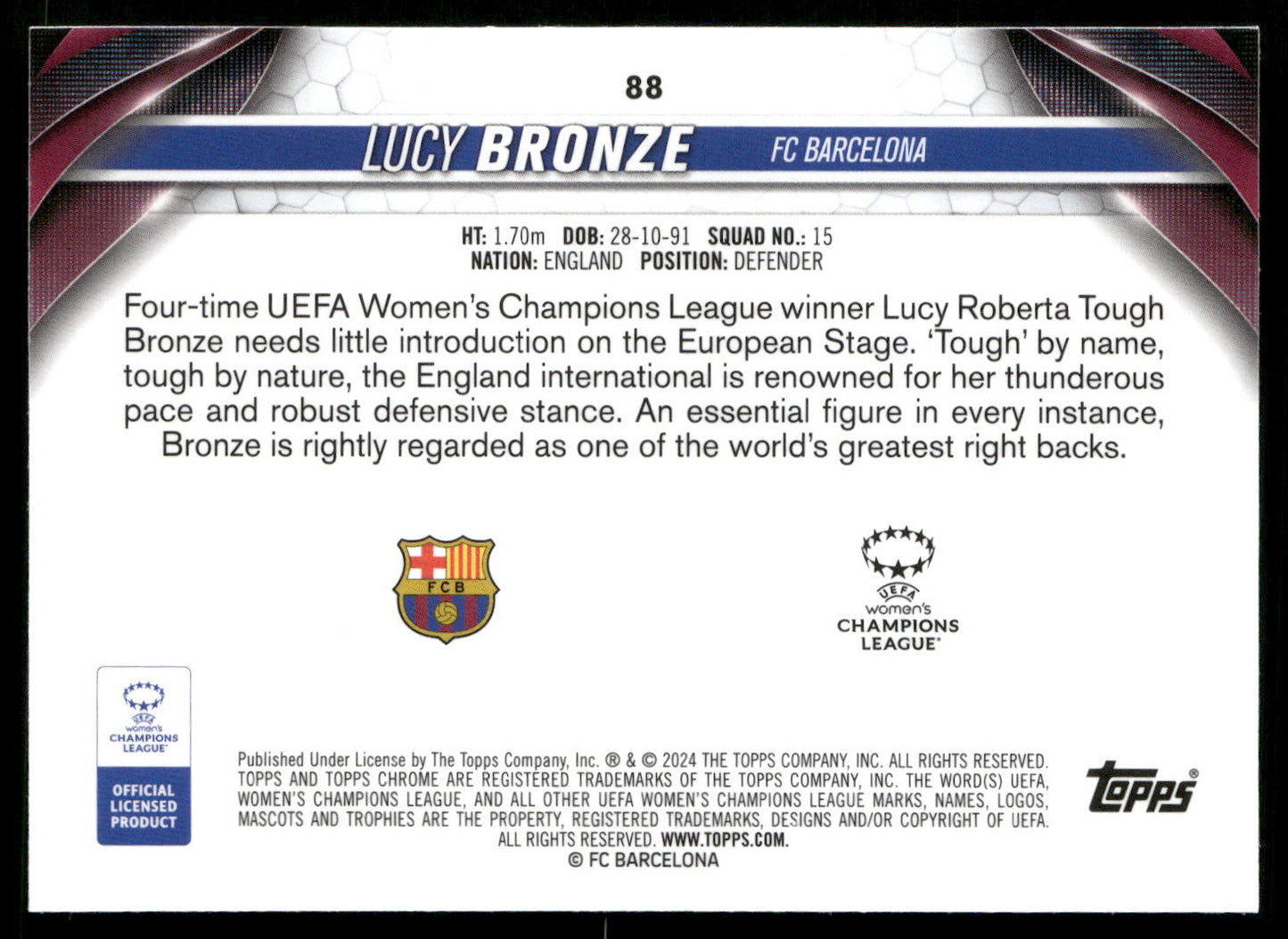 2023-24 Womens Chrome UCL Base