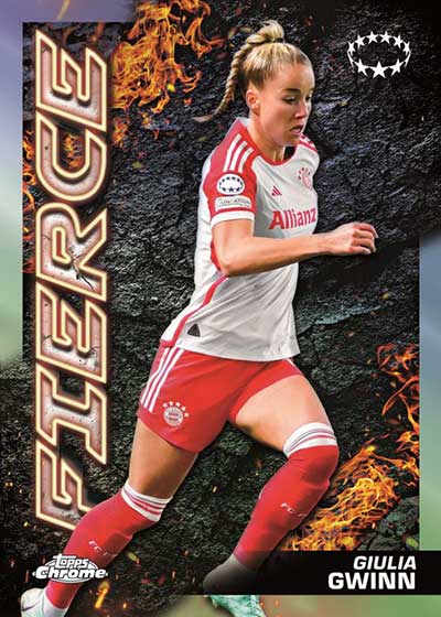 2023-24 Topps Chrome Women Ucl Hobby boks