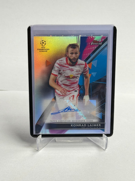 Konrad Laimer - Topps Autograf (RB Leipzig)