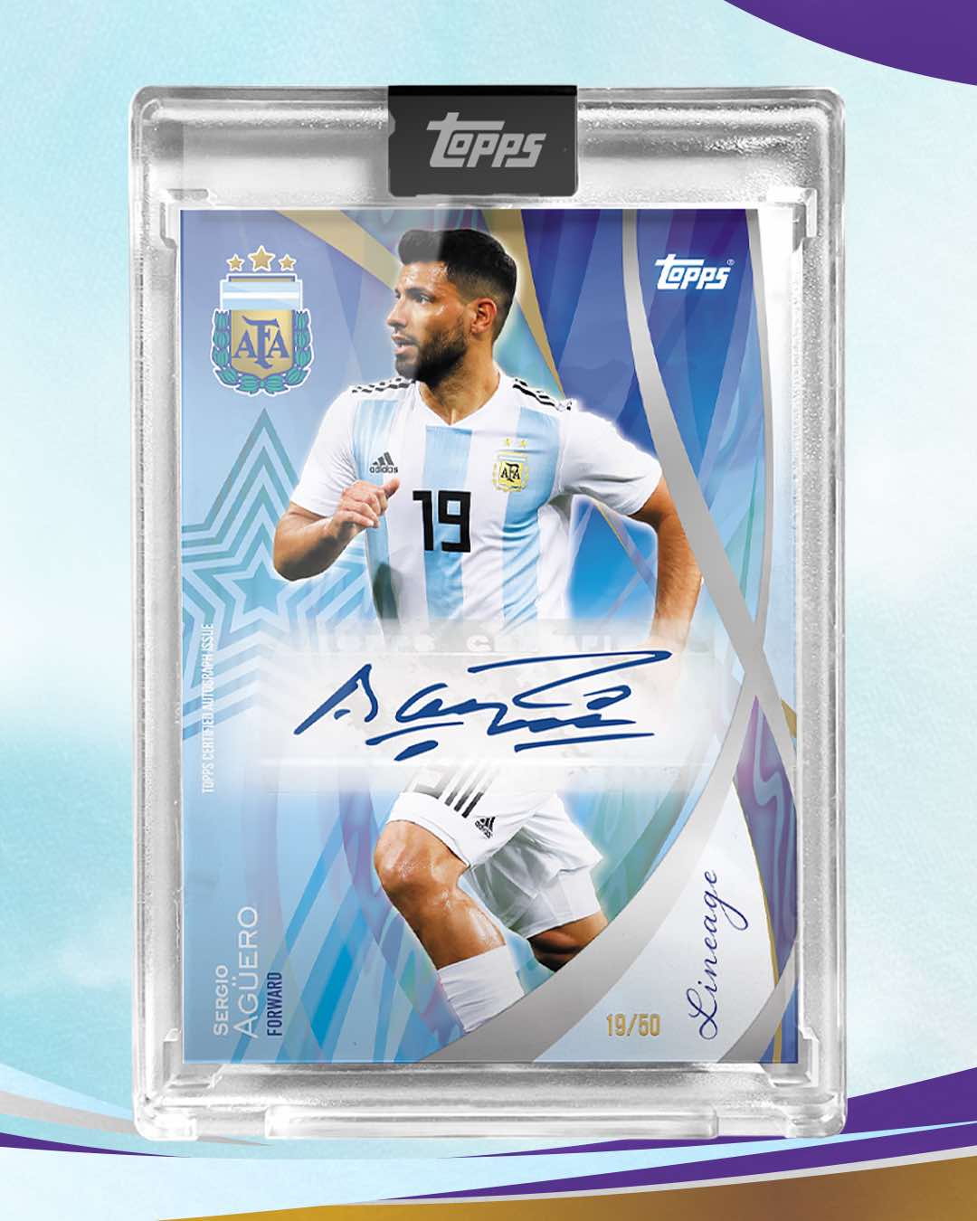 2024 Topps Lineage Argentina 感極ま アルゼンチンカード