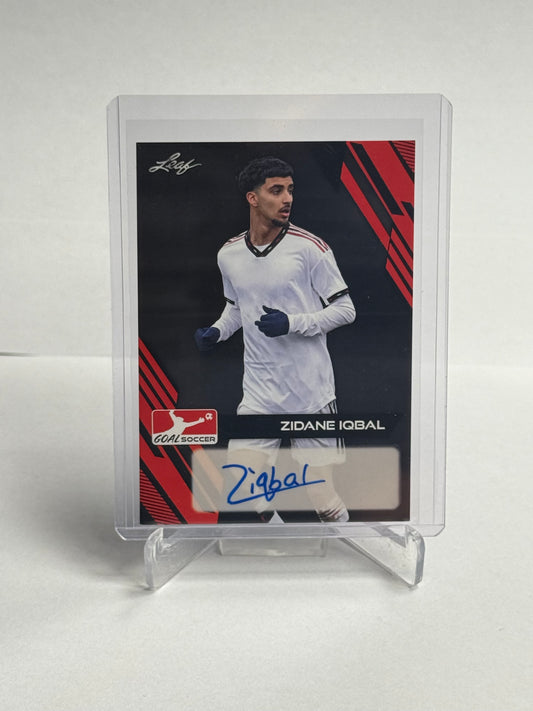 Zidane Iqbal - Leaf Autograf