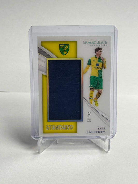 Kyle Lafferty - Immaculate Standard Patch /49 Player/Match Worn