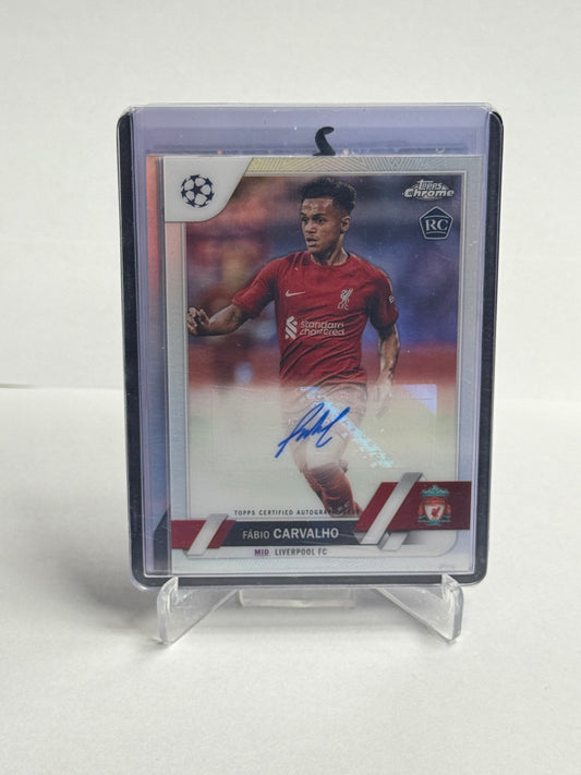Fábio Carvalho - Liverpool Rookie Autograf