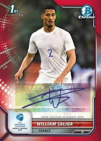 2022 Bowman Chrome Road to UEFA Under-21 European Championship Soccer Hobby Pakke