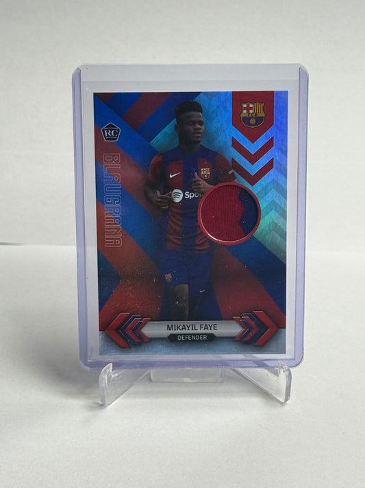 Mikayil Faye - Rookie Patch Player/Match Worn