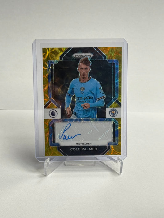 Cole Palmer - Prizm Gold Choice Auto /10 - Chelsea