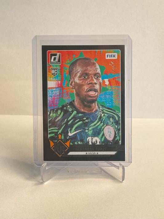 Alhassan Yusuf - Donruss Rookie Kings Black 1/1 - Nigeria
