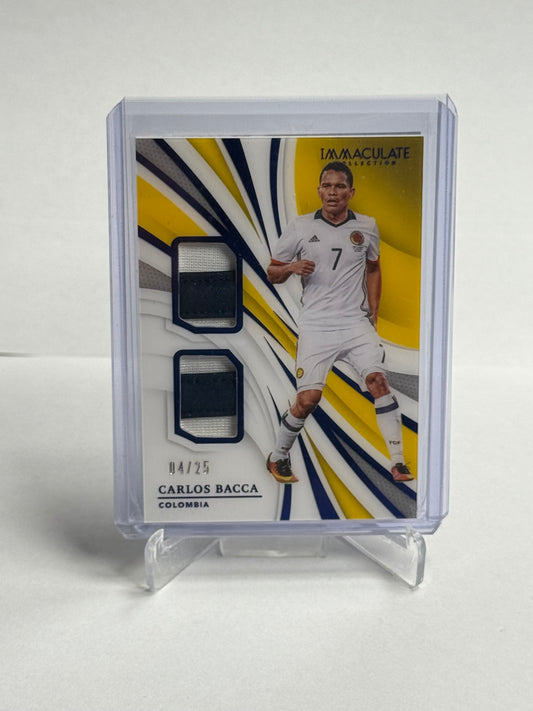 Carlos Bacca - Immaculate Dual Patch /25 Player/Match Worn