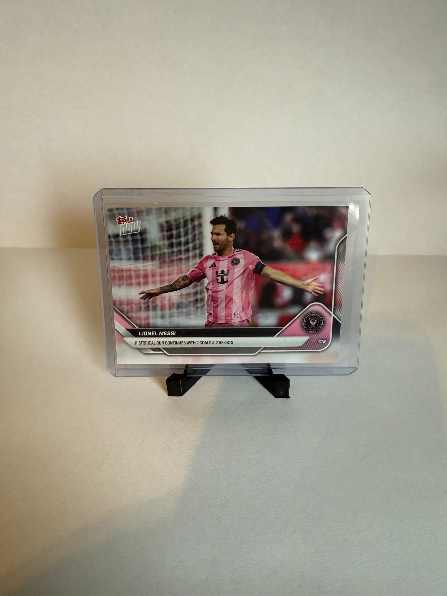 Lionel Messi - 2025 MLS Topps NOW - Card 67 - PR: 2209