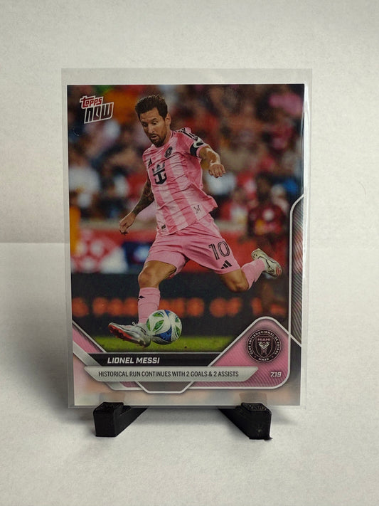 Lionel Messi - 2025 MLS Topps NOW - Card 67 - PR: 2209