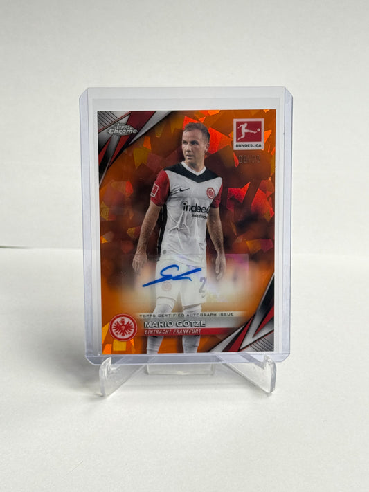 Mario Götze – Bundesliga Sapphire Auto /25 – Eintracht Frankfurt