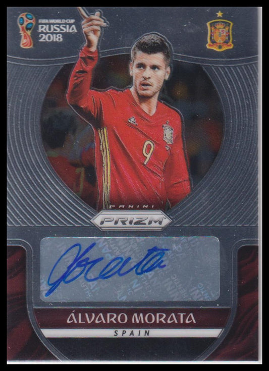 Prizm World Cup 2018 Autograd Alvaro Morata