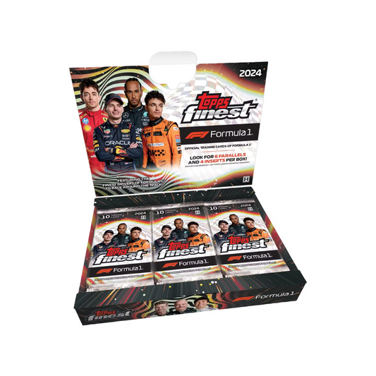 2024 TOPPS FINEST FORMULA 1  Hobby Boks (Sendes/Åpnes 10.04.25)