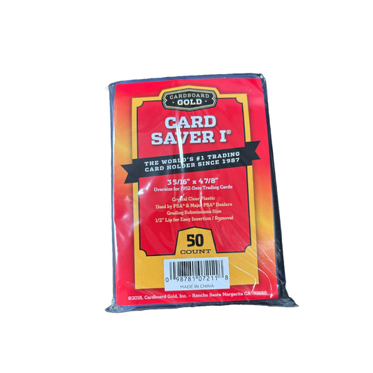 1x Semi Rigid Card Saver