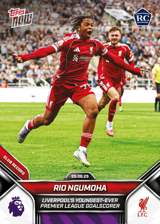 Rio Ngumoha - 2025-26 Premier League Topps NOW® - Card 11 (Forhåndssalg)
